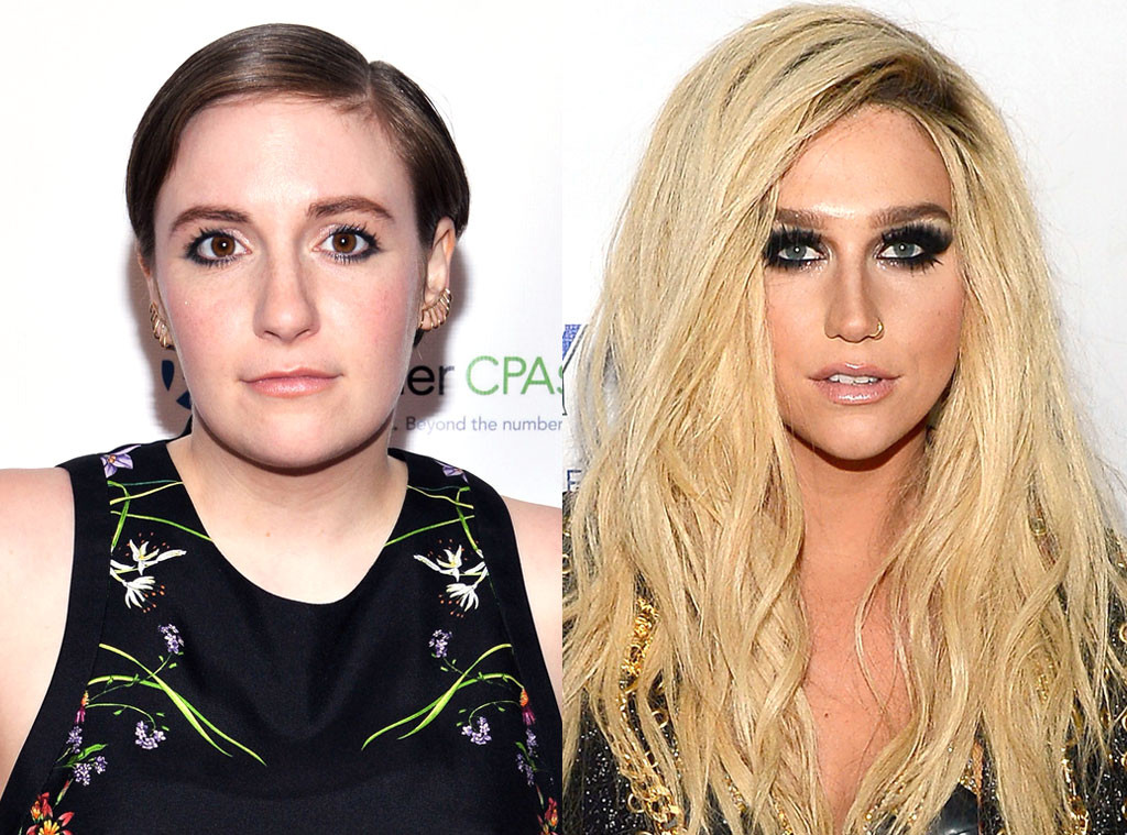 Kesha, Lena Dunham Kesha, Lena Dunham
